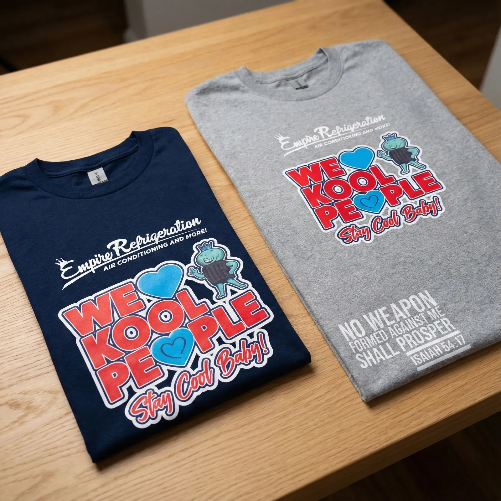 Camisetas estampadas con tecnología DTF