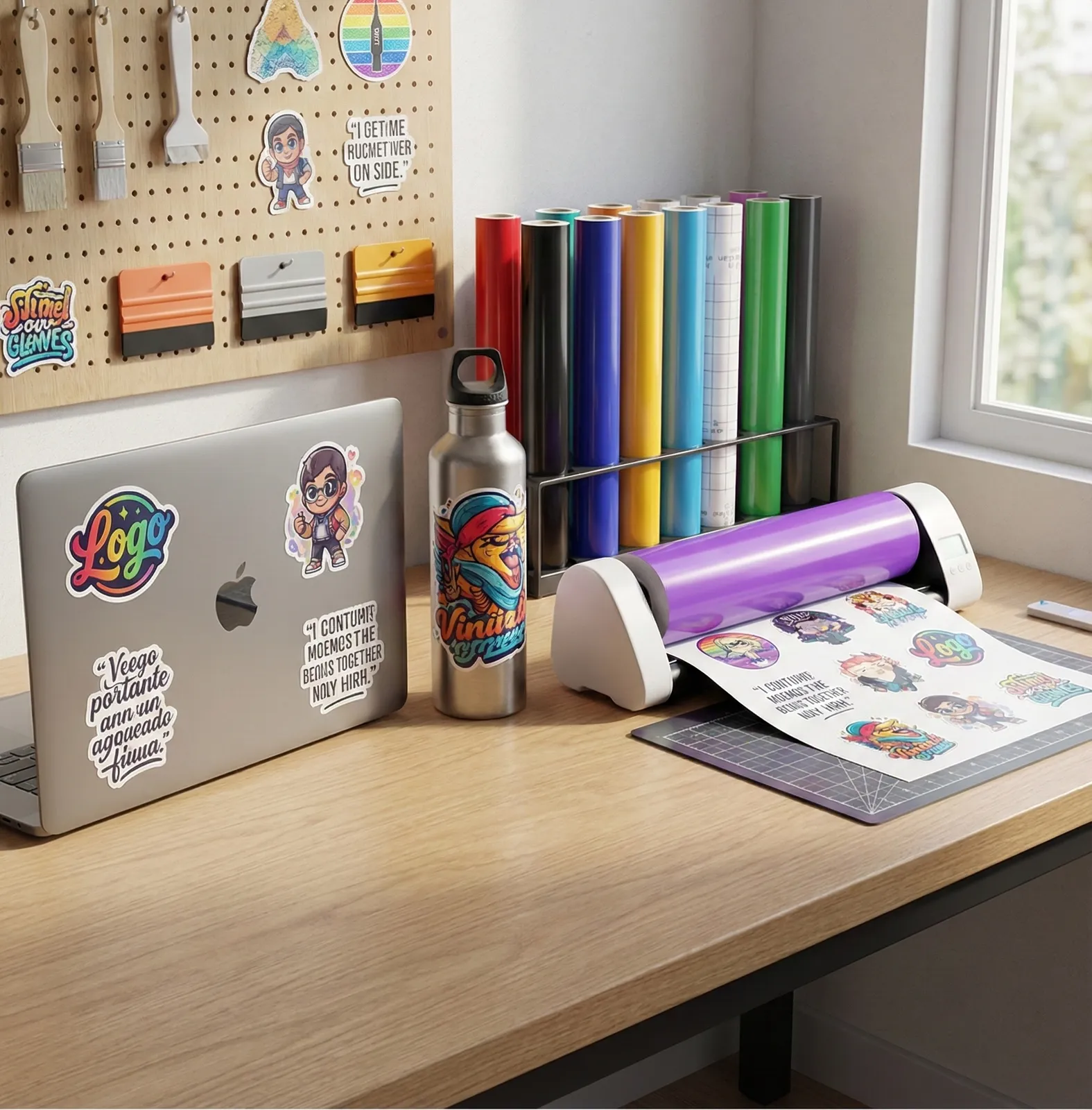 Stickers personalizados con corte a contorno